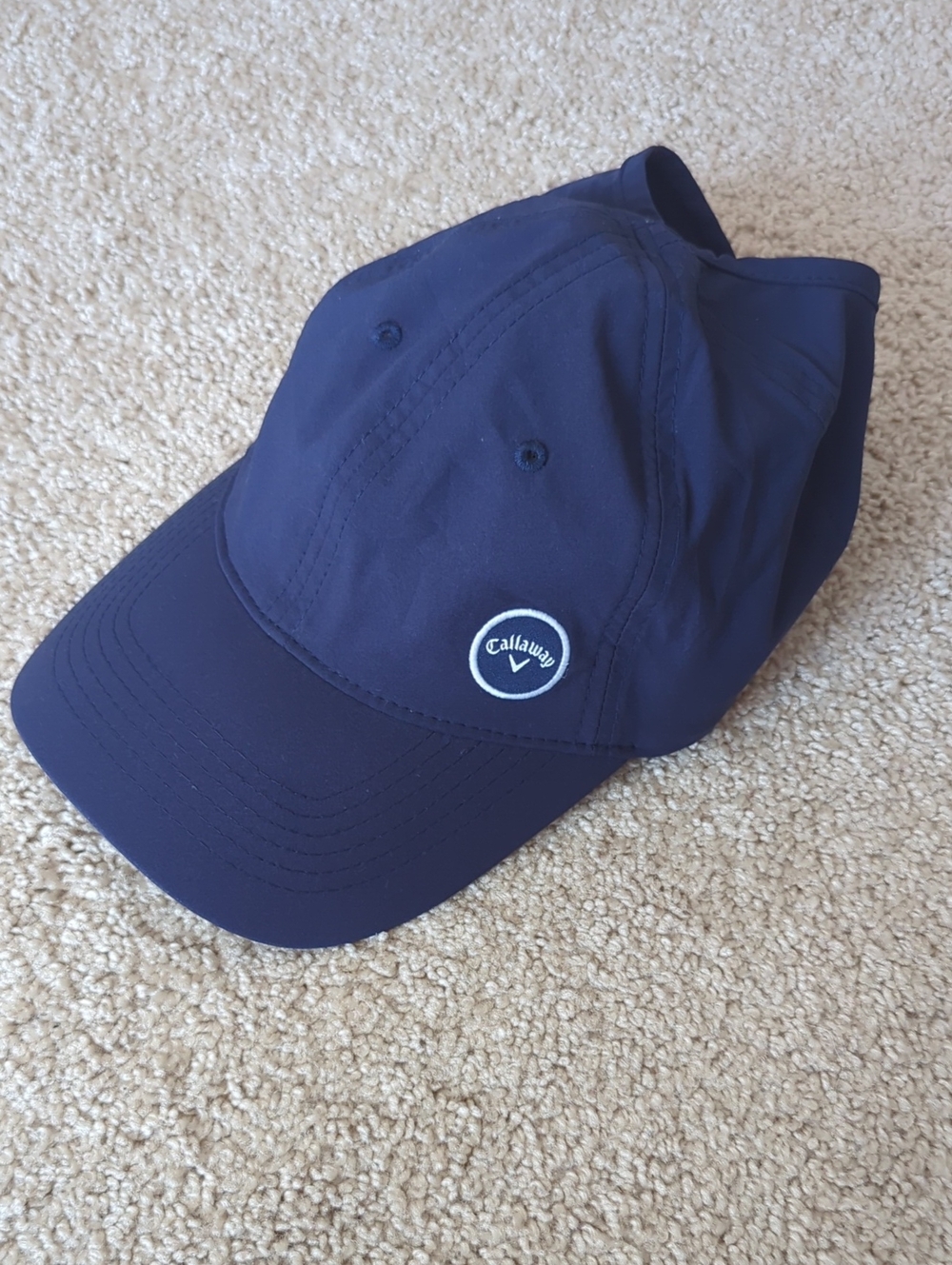 Callaway by Ponyflo Women's Performance Navy Blue Golf Hat